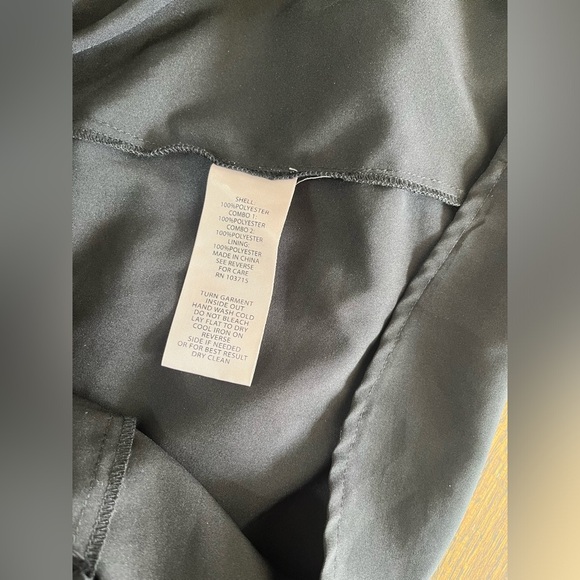 Nanette Lepore Collared Lace overlay A-line Dress Black Sz.8 - Picture 7 of 7